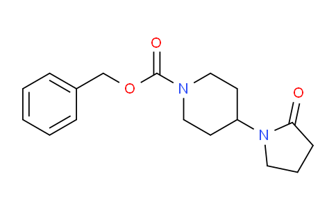 CAS No. 159874-22-3, Benzyl 4-(2-oxopyrrolidin-1-yl)piperidine-1-carboxylate