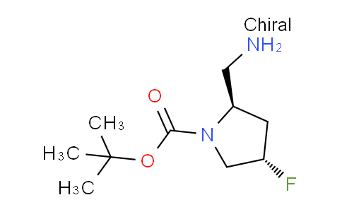 DY738652 | 1627972-84-2 | tert-butyl (2R,4S)-2-(aminomethyl)-4-fluoropyrrolidine-1-carboxylate