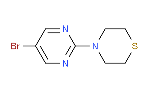 CAS No. 1341761-16-7, 4-(5-bromopyrimidin-2-yl)thiomorpholine