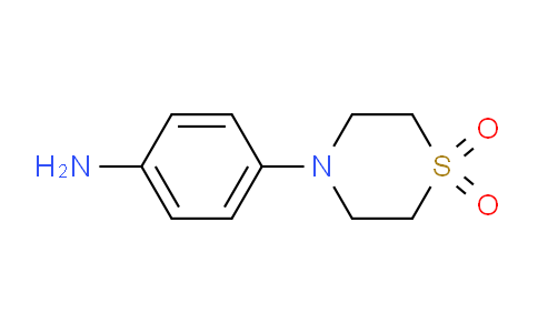 CAS No. 105297-10-7, 4-(4-aminophenyl)thiomorpholine 1,1-dioxide
