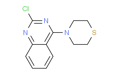 CAS No. 39213-10-0, 4-(2-Chloroquinazolin-4-yl)thiomorpholine