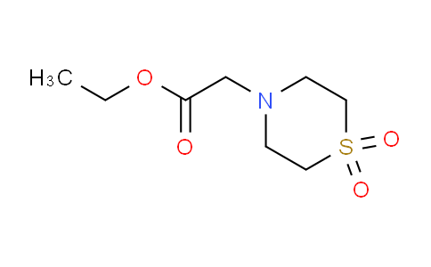 DY738673 | 343334-01-0 | Ethyl 2-(1,1-dioxidothiomorpholino)acetate