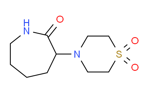 DY738677 | 671754-68-0 | 3-(1,1-Dioxidothiomorpholino)azepan-2-one