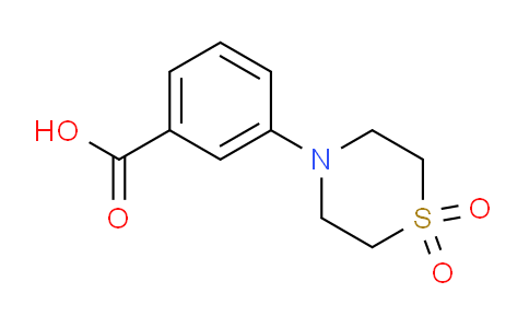 DY738681 | 763073-96-7 | 3-(1,1-Dioxidothiomorpholino)benzoic acid