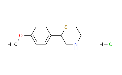 DY738686 | 1171237-79-8 | 2-(4-Methoxyphenyl)thiomorpholine hydrochloride