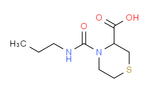 DY738694 | 1543861-94-4 | 4-(propylcarbamoyl)thiomorpholine-3-carboxylic acid