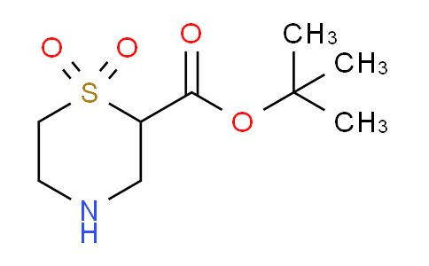 CAS No. 1909319-54-5, tert-butyl 1,1-dioxo-1λ⁶-thiomorpholine-2-carboxylate