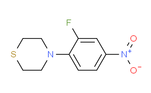 CAS No. 168828-70-4, 4-(2-fluoro-4-nitrophenyl)thiomorpholine