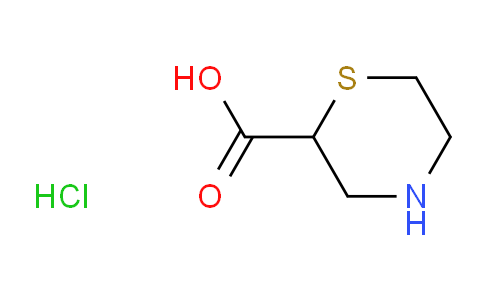 CAS No. 88492-50-6, thiomorpholine-2-carboxylic acid hydrochloride