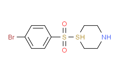 CAS No. 223555-81-5, 1-[(4-Bromobenzene)sulfonyl]thiomorpholine