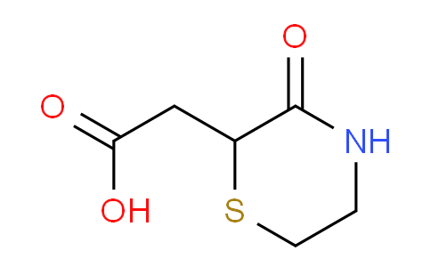 CAS No. 803631-38-1, 2-(3-oxothiomorpholin-2-yl)acetic acid