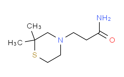 DY738723 | 1602346-27-9 | 3-(2,2-dimethylthiomorpholin-4-yl)propanamide