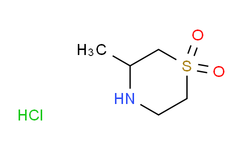 DY738727 | 1803599-79-2 | 3-methyl-1λ⁶-thiomorpholine-1,1-dione hydrochloride