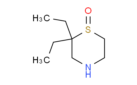 DY738729 | 1804129-27-8 | 2,2-diethyl-1λ⁴-thiomorpholin-1-one
