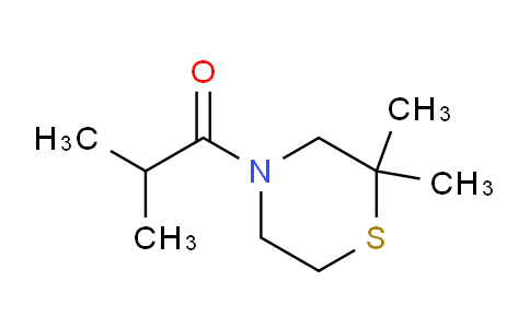 DY738733 | 1592587-56-8 | 1-(2,2-dimethylthiomorpholin-4-yl)-2-methylpropan-1-one