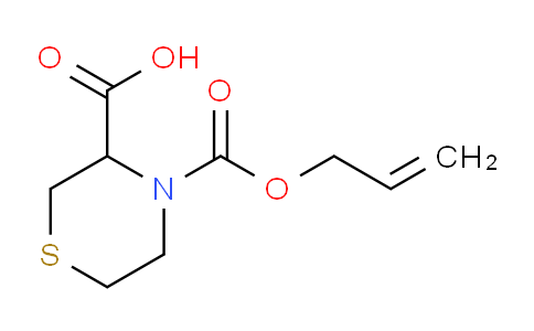 DY738739 | 132946-12-4 | 4-[(prop-2-en-1-yloxy)carbonyl]thiomorpholine-3-carboxylic acid