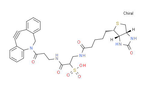 CAS No. 1363444-70-5, DBCO-Sulfo-Link-biotin