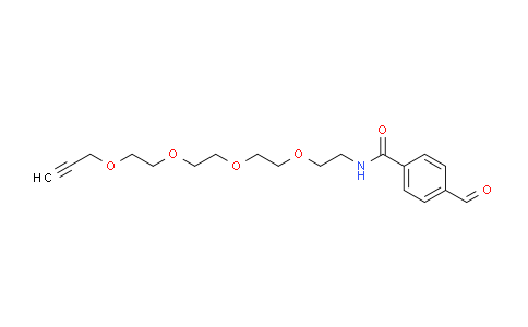 CAS No. 1969299-27-1, Ald-Ph-amido-PEG4-propargyl