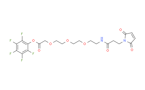 CAS No. 2101206-13-5, Mal-amido-PEG3-C1-PFP ester