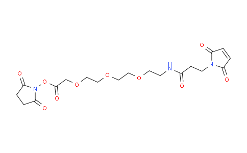 CAS No. 2101206-45-3, Mal-amido-PEG3-C1-NHS ester