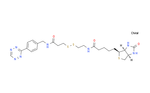 CAS No. 2123482-78-8, Tetrazine-SS-Biotin