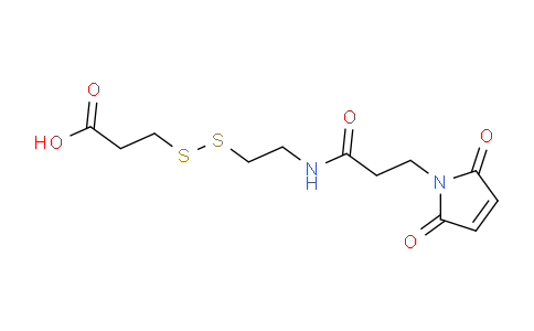 CAS No. 2128735-24-8, Mal-NH-ethyl-SS-propionic acid
