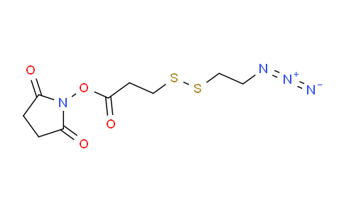 CAS No. 2243566-44-9, Azidoethyl-SS-propionic NHS ester