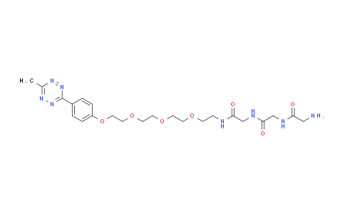 CAS No. 2353409-82-0, Gly-Gly-Gly-PEG4-methyltetrazine