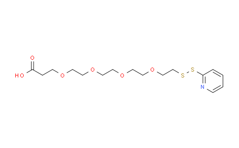CAS No. 581065-93-2, (2-pyridyldithio)-PEG4 acid