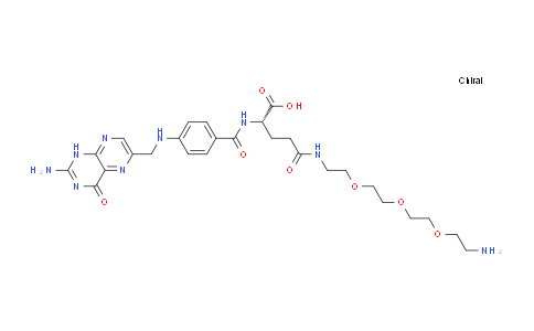CAS No. 710323-40-3, Folate-PEG3-amine