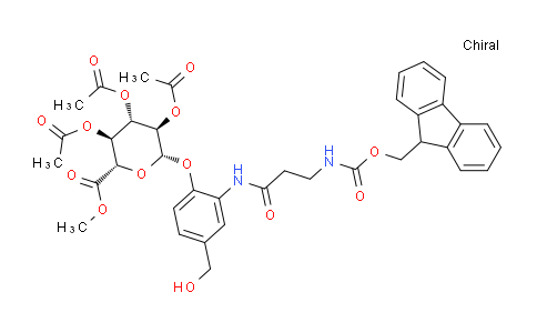 CAS No. 894096-02-7, Me-triacetyl-β-D-glucopyranuronate-Ph-CH2OH-Fmoc