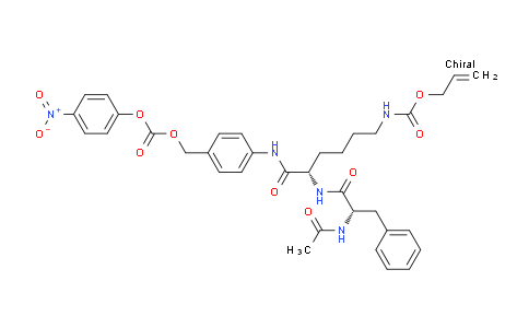 CAS No. 2070009-39-9, (Ac)Phe-Lys(Alloc)-PABC-PNP