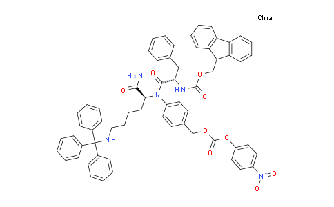 CAS No. 1116086-09-9, Fmoc-Phe-Lys(Trt)-PAB-PNP