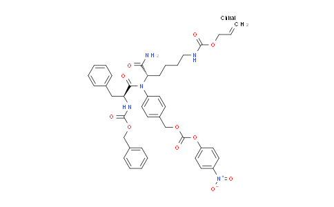 CAS No. 159857-90-6, Cbz-Phe-(Alloc)Lys-PAB-PNP