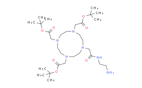 CAS No. 173308-19-5, 2-Aminoethyl-mono-amide-DOTA-tris(tBu ester)