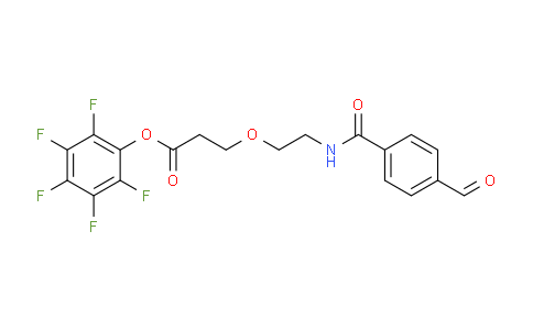 CAS No. 2101206-67-9, Ald-Ph-amido-PEG1-C2-Pfp ester