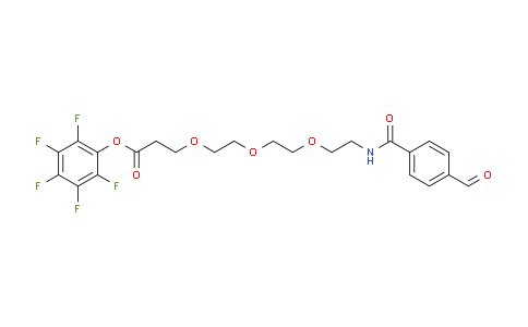 CAS No. 2101206-21-5, Ald-Ph-amido-PEG3-C2-Pfp ester