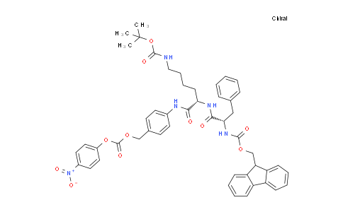 CAS No. 1646299-50-4, Fmoc-Phe-Lys(Boc)-PAB-PNP