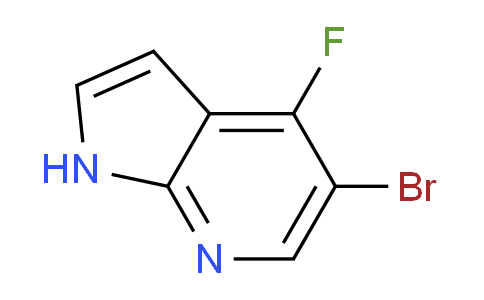 DY738976 | 5-bromo-4-fluoro-1H-pyrrolo[2,3-b]pyridine