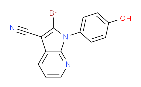 DY738980 | 1287779-68-3 | 2-bromo-1-(4-hydroxyphenyl)-1H-pyrrolo[2,3-b]pyridine-3-carbonitrile