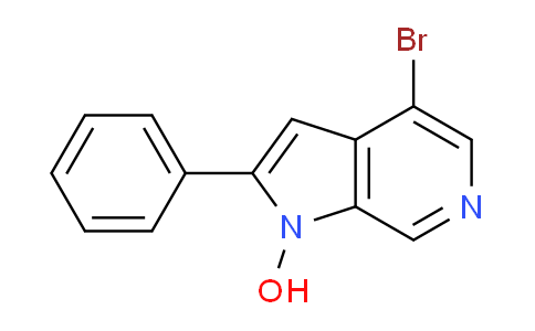 CAS No. 627510-83-2, 4-bromo-2-phenyl-1H-pyrrolo[2,3-c]pyridin-1-ol
