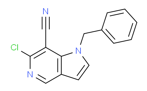 CAS No. 70357-64-1, 1-benzyl-6-chloro-1H-pyrrolo[3,2-c]pyridine-7-carbonitrile