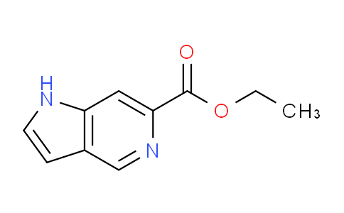 CAS No. 107384-68-9, ethyl 1H-pyrrolo[3,2-c]pyridine-6-carboxylate