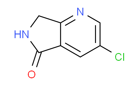 CAS No. 1256806-34-4, 3-Chloro-6,7-dihydro-5H-pyrrolo[3,4-b]pyridin-5-one