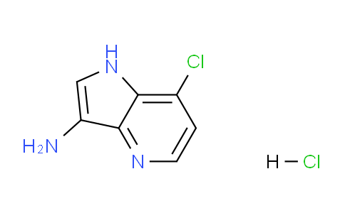 CAS No. 1956321-39-3, 7-Chloro-1H-pyrrolo[3,2-b]pyridin-3-amine hydrochloride