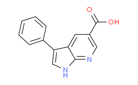 CAS No. 1261812-35-4, 3-Phenyl-1H-pyrrolo[2,3-b]pyridine-5-carboxylic acid