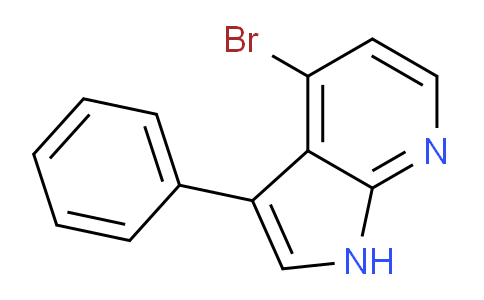 CAS No. 1261493-26-8, 4-bromo-3-phenyl-1H-pyrrolo[2,3-b]pyridine