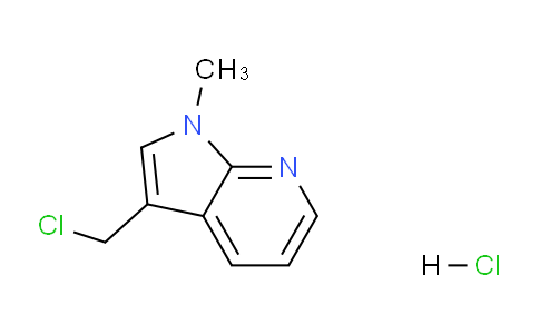 CAS No. 1638771-61-5, 3-(chloromethyl)-1-methyl-pyrrolo[2,3-b]pyridine;hydrochloride