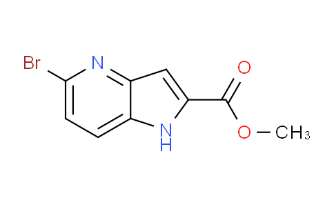 CAS No. 2090220-67-8, methyl 5-bromo-1H-pyrrolo[3,2-b]pyridine-2-carboxylate