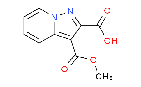 CAS No. 1476799-51-5, 3-(methoxycarbonyl)pyrazolo[1,5-a]pyridine-2-carboxylic acid